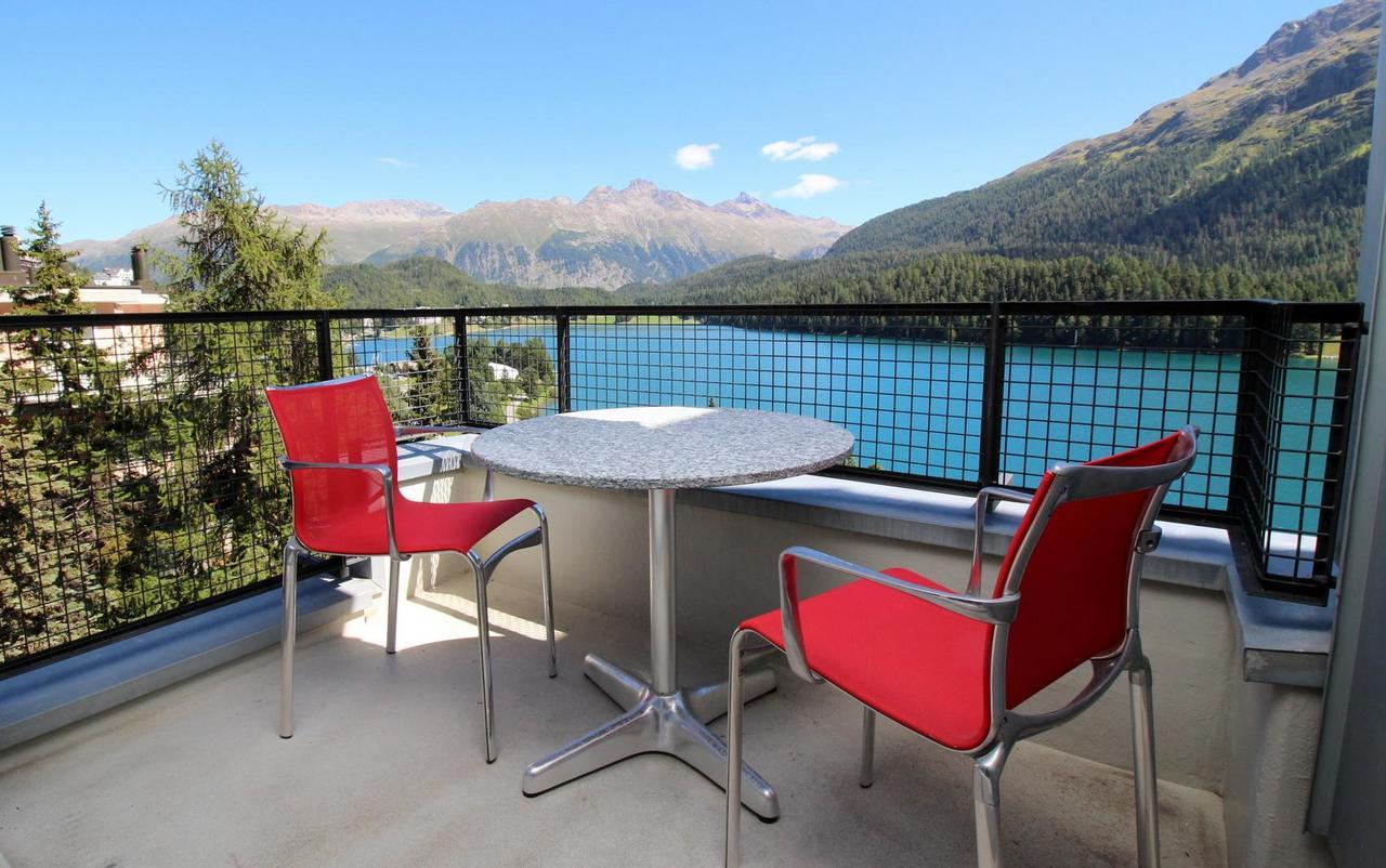 Ferienwohnung Traunter Via St. Moritz Exterior foto