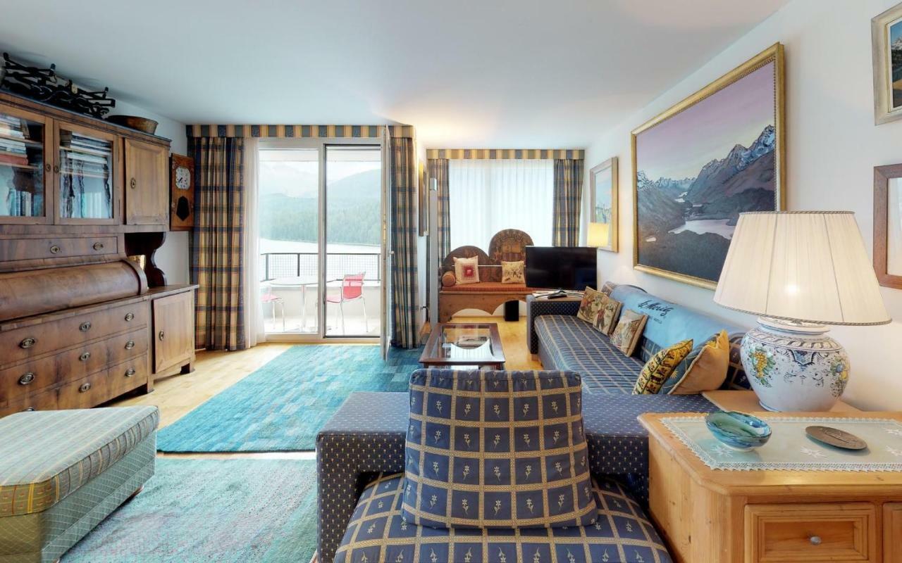 Ferienwohnung Traunter Via St. Moritz Exterior foto