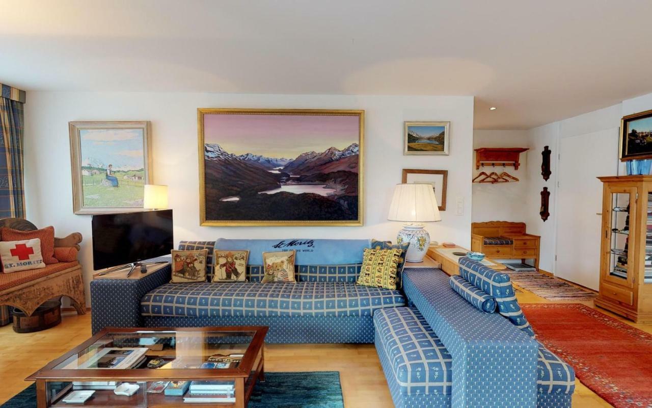 Ferienwohnung Traunter Via St. Moritz Exterior foto
