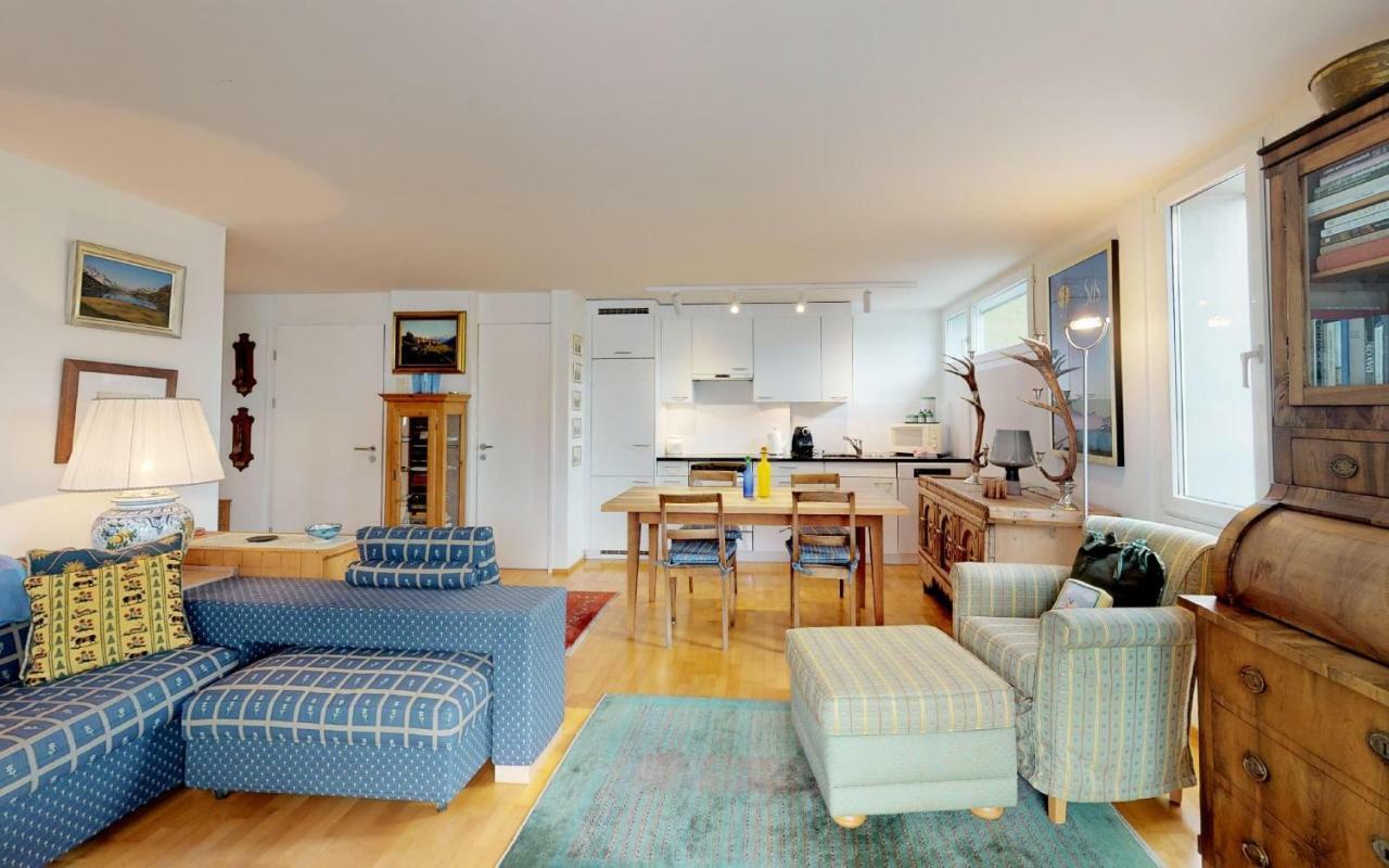 Ferienwohnung Traunter Via St. Moritz Exterior foto
